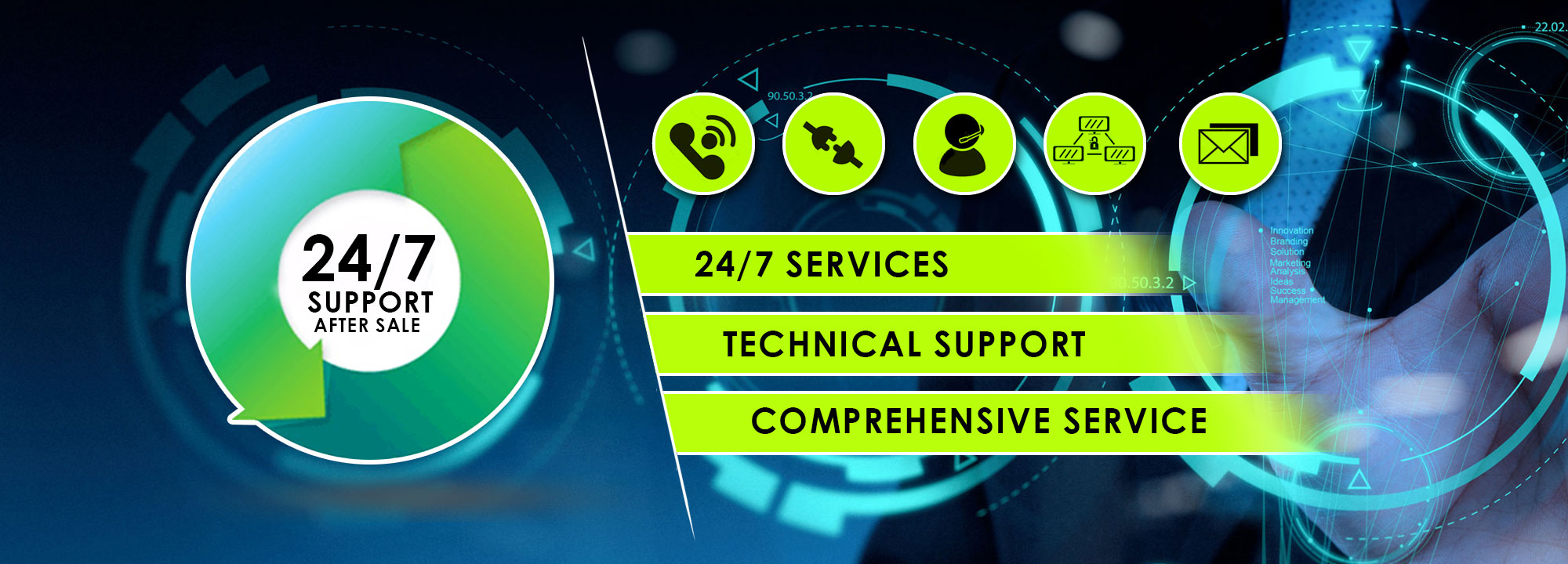 24/7 Technical and Network Support